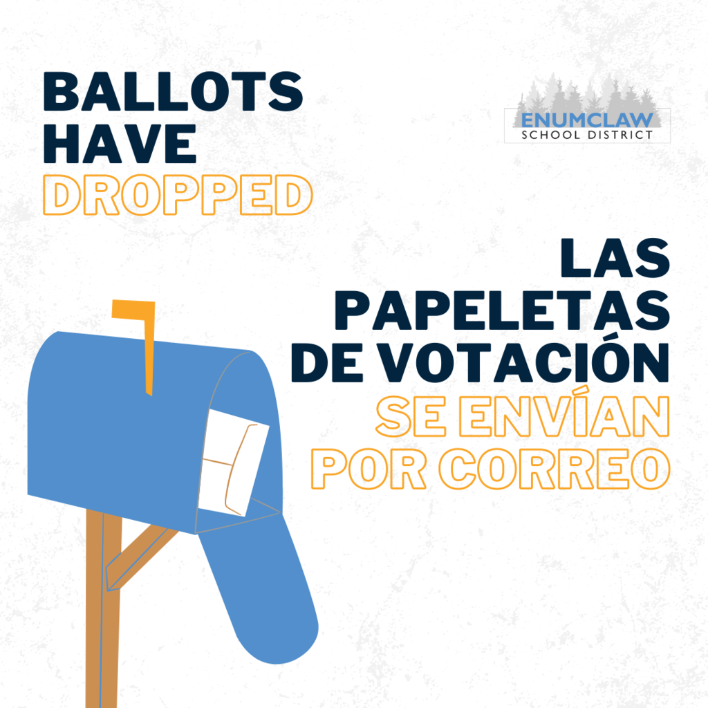 Ballots Have Dropped, Las Papeletas de Votacion se Envian Por Correo